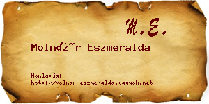 Molnár Eszmeralda névjegykártya